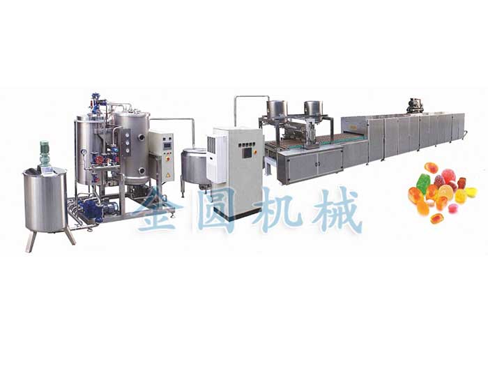 德州市软糖生产线剥皮软糖浇注机 - 方案